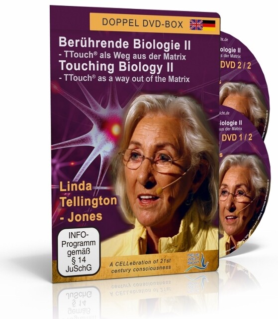  Berührende Biologie II - Linda Tellington-Jones: TTouch als Weg aus der Matrix (Doppel-DVD) Berührende Biologie II - Linda Tellington-Jones: TTouch als Weg aus der Matrix (Doppel-DVD) EU B2B KUNDEN